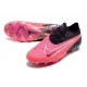 Nike Phantom GX Elite FG Bota Rosa Negro