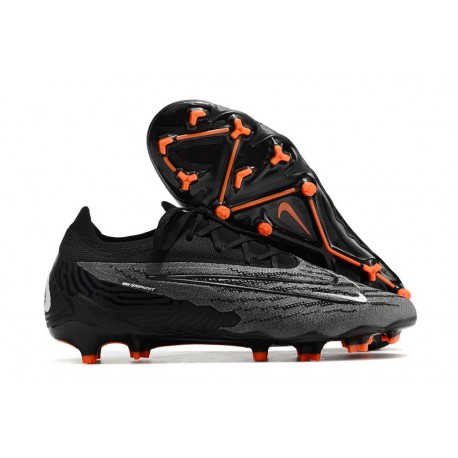 Nike Phantom GX Elite FG Bota Negro Cumbre Blanco Dk Gris Humo