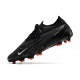 Nike Phantom GX Elite FG Bota Negro Cumbre Blanco Dk Gris Humo