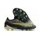 Nike Phantom GX Elite FG Bota Negro Voltio Blanco Azul Glow