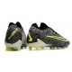 Nike Phantom GX Elite FG Bota Negro Voltio Blanco Azul Glow