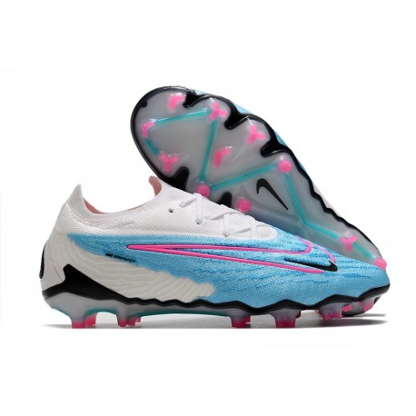 Nike Phantom GX Elite FG Bota Azul Báltico Rosa Blast Blanco Láser Azul