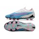 Nike Phantom GX Elite FG Bota Azul Báltico Rosa Blast Blanco Láser Azul