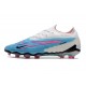 Nike Phantom GX Elite FG Bota Azul Báltico Rosa Blast Blanco Láser Azul