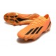 Botas de fútbol Adidas X Speedportal.1 FG Dorado Solar Negro Equipo Solar Naranja