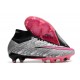 Nike Zoom Mercurial Superfly IX Elite FG Plateado Metalizado Rosa Negro