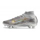 Nike Zoom Mercurial Superfly IX Elite XXV FG Plateado Metalizado Oro