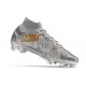 Nike Zoom Mercurial Superfly IX Elite XXV FG Plateado Metalizado Oro