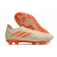Zapatillas adidas Copa Pure+ FG Off Blanco Equipo Solar Naranja