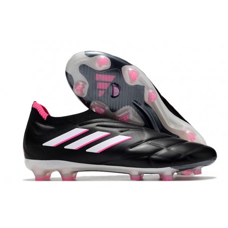 Zapatillas adidas Copa Pure+ FG Negro Zero Met Equipo Rosa