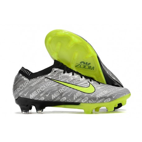 Nike Zoom Mercurial Vapor XV Elite FG Plateado Metalizado Negro