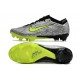 Nike Zoom Mercurial Vapor XV Elite FG Plateado Metalizado Negro