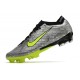Nike Zoom Mercurial Vapor XV Elite FG Plateado Metalizado Negro