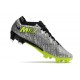 Nike Zoom Mercurial Vapor XV Elite FG Plateado Metalizado Negro