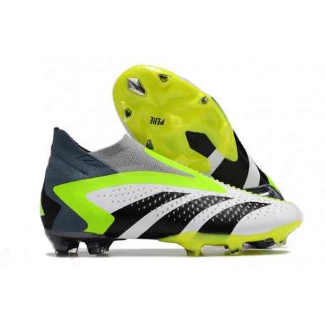 Zapatillas de fútbol adidas Predator Accuracy+ FG Blanco Verde Negro
