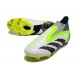 Zapatillas de fútbol adidas Predator Accuracy+ FG Blanco Verde Negro
