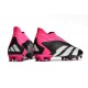 Zapatillas de fútbol adidas Predator Accuracy+ FG Negro Rosa Blanco