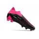 Zapatillas de fútbol adidas Predator Accuracy+ FG Negro Rosa Blanco