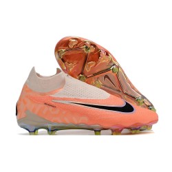 Nike Phantom Generative Texture GX Elite DF FG Guava Hielo Negro Total Naranja