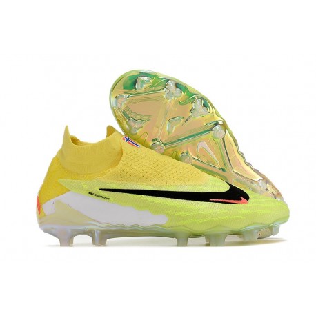 Nike Phantom Generative Texture GX Elite DF FG Amarillo Verde