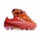 Nike Phantom GX Elite FG Bota Rojo Blanco