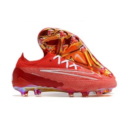 Nike Phantom GX Elite FG Bota Rojo Blanco
