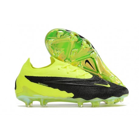 Nike Phantom GX Elite FG Bota Negro Volt