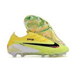Nike Gripknit Phantom GX Elite FG Amarillo Verde Negro