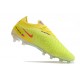 Nike Gripknit Phantom GX Elite FG Amarillo Verde Negro