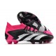 Botines adidas Predator Accuracy.1 FG Negro Blanco Equipo Rosa