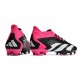 Botines adidas Predator Accuracy.1 FG Negro Blanco Equipo Rosa