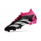 Botines adidas Predator Accuracy.1 FG Negro Blanco Equipo Rosa