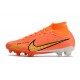 Nike Zoom Mercurial Superfly IX Elite FG Naranja Oro