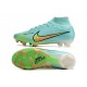 Nike Air Zoom Mercurial Superfly 9 Elite FG Azul Amarillo