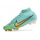 Nike Air Zoom Mercurial Superfly 9 Elite FG Azul Amarillo