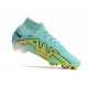 Nike Air Zoom Mercurial Superfly 9 Elite FG Azul Amarillo