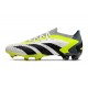 Botas adidas Predator Accuracy.1 L FG Blanco Negro Limón Lúcido