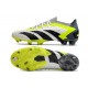 Botas adidas Predator Accuracy.1 L FG Blanco Negro Limón Lúcido