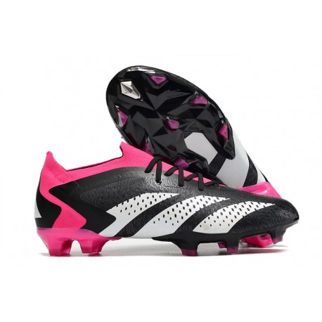 Botas adidas Predator Accuracy.1 L FG Negro Blanco Equipo Rosa