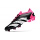 Botas adidas Predator Accuracy.1 L FG Negro Blanco Equipo Rosa