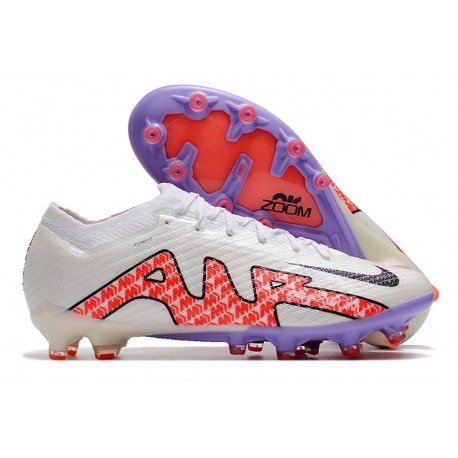 Nike Air Zoom Mercurial Vapor XV Elite AG Blanco Negro Rojo