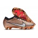 Nike Air Zoom Mercurial Vapor XV Elite AG Mbappé Cobre Metálico Blanco Negro