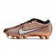 Nike Air Zoom Mercurial Vapor XV Elite AG Mbappé Cobre Metálico Blanco Negro