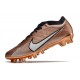 Nike Air Zoom Mercurial Vapor XV Elite AG Mbappé Cobre Metálico Blanco Negro