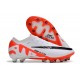 Nike Air Zoom Mercurial Vapor XV Elite AG Blanco Carmesí Vivo Negro