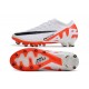 Nike Air Zoom Mercurial Vapor XV Elite AG Blanco Carmesí Vivo Negro