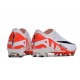 Nike Air Zoom Mercurial Vapor XV Elite AG Blanco Carmesí Vivo Negro