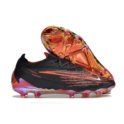 Nike Gripknit Phantom GX Elite FG Negro Carmesí Blanco
