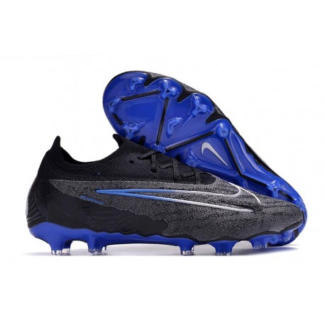 Nike Gripknit Phantom GX Elite FG Negro Cromo Hyper Royal