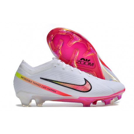 Nike Zoom Mercurial Vapor XV Elite FG Blanco Rosa